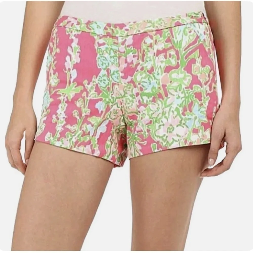 Lilly Pulitzer | Girls Adie Shortsin Flamingo‎ Pink Southern Charm, 14